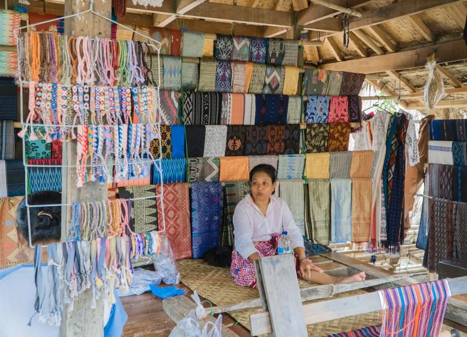 Tenun Weaving in Sasak Sade Village